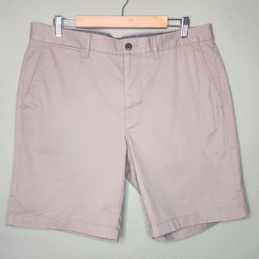 NWT J. Crew Khaki Chino Shorts 35 Preppy Academia Casual